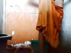 Bangla bhabhi homemade shower.
