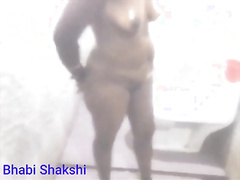 Nigga Skin Indian desi girl hidden bath